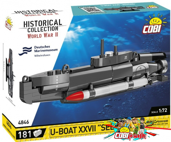 Cobi 4846 U-Boat XXVII SEEHUND